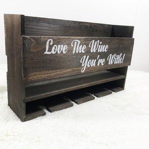 Rustic Wine Rack